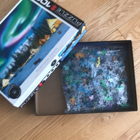 Eurographics 1000 piece puzzle - Northern Lights - Picture 4 of 5